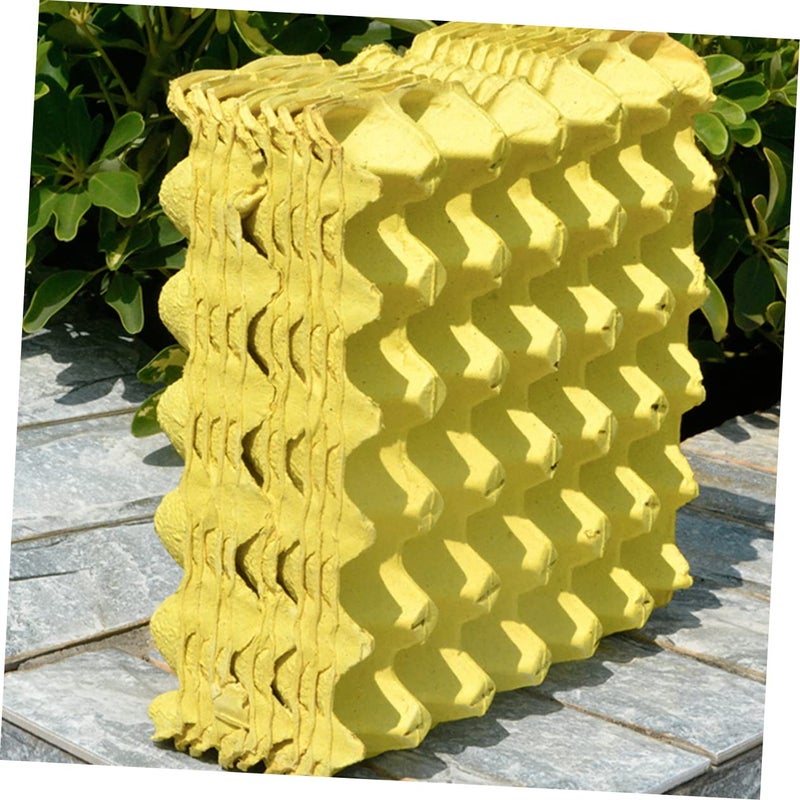 Durable Pulp Egg Storage Rack 10Pcs for Fridge Kitchen Organizer Neat Design - Image 5