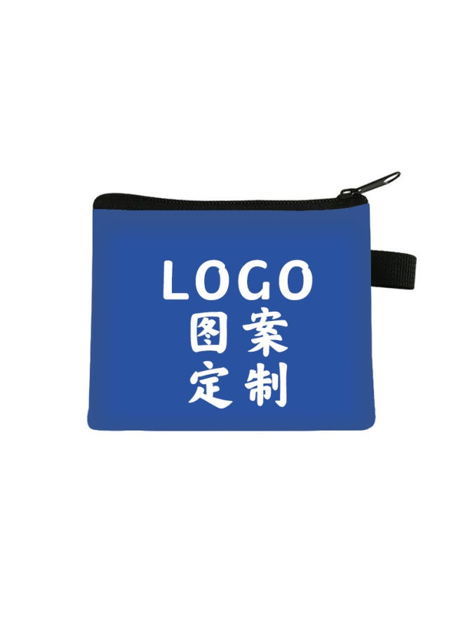 Generic - Custom Polyester Coin Purse Student Key Canvas Card Holder Color Business Activity Storage Bag Wholesale-Color:15 - Image 1