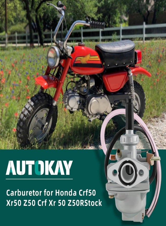 AUTOKAY مكربن AUTOKAY لهوندا CRF50 XR50 Z50 CRF XR 50 Z50R الحجم الأصلي - Image 4