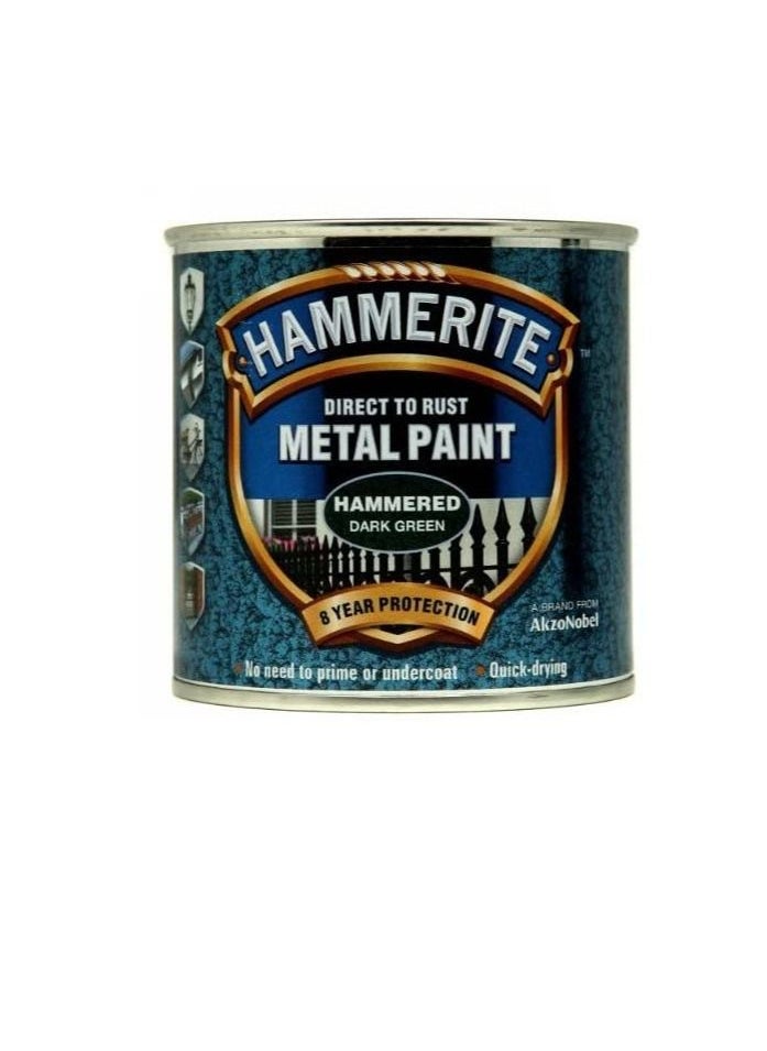 Hammerite 5084831 طلاء معدني مباشر إلى الصدأ - طلاء أخضر غامق مطروق 250 مل - pzsku/ZFE51BDB5124CAFD15D78Z/45/_/1668769064/6717459c-161e-44dd-a981-448dbf2ee578