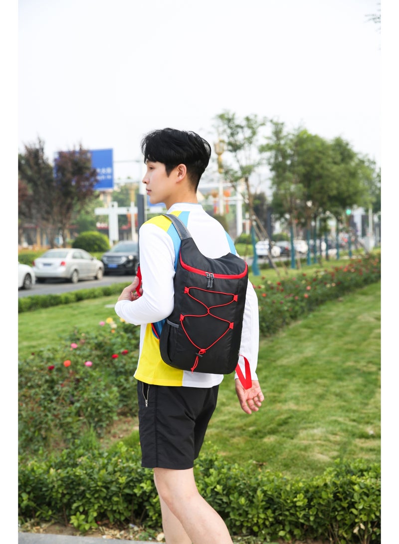 لبونير حقيبة ظهر خفيفة الوزن للرجال والنساء، حقيبة سفر قابلة للطي وزنها 0.07 كجم، حقيبة يومية بشبكة تهوية للأكتاف، مقاومة للماء من النايلون، حجرة رئيسية واسعة وجيوب داخلية للمسات الشخصية، مثالية للسفر المينماليستي، للتنقل اليومي، للرياضة، للمدرسة، للجامعة، للعمل، للمواعيد | تصميم مضغوط عند الطي | قماش عالي الكثافة متين | بديل لحقيبة اللاب توب | حمل مريح | أقسام تنظيم للمسات الصغيرة | حماية من تقلبات الطقس | تخزين سهل | رفيق التنقل | استخدام متعدد | معدات مينماليستية | أساسية للمسافرين | حقيبة طالب | حقيبة ظهر للمسافر اليومي | حقيبة مغامرات خارجية | حقيبة نهارية | أحزمة كتف مريحة | موثوقة للرحلات | راحة عدم استخدام اليدين | مضغوطة عند طيها | حقيبة ظحف خفيفة للتنزه | متانة صناعة النايلون | داخلي منظم | حقيبة يومية متعددة الأغراض | مادة مقاومة للتسرب | أحزمة مبطنّة | استكشاف حضري | حقيبة للرحلات العادية | سهلة التعبئة | اكسسوار سفر ضروري | تصميم بسيط | سوستة متينة | حمل يومي | حقيبة عطلة نهاية الأسبوع | حقيبة ظهر رياضية | وظيفية وعصرية | نظام تدفق هواء للظهر | خفيفة كالريشة | حقيبة لجميع الأغراض - Image 2