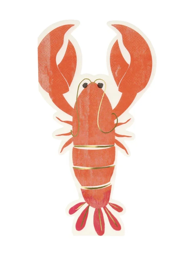 Meri Meri Lobster Napkins