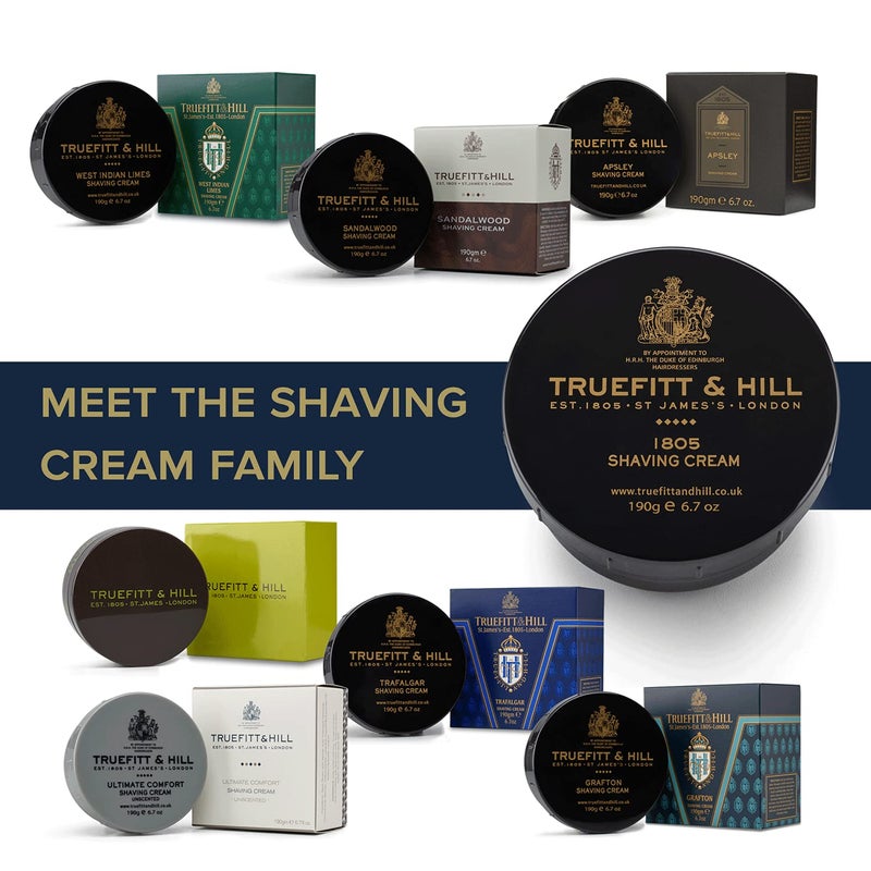 Truefitt & Hill Truefitt & Hill 1805 Shave Cream Bowl 190gm - Image 5
