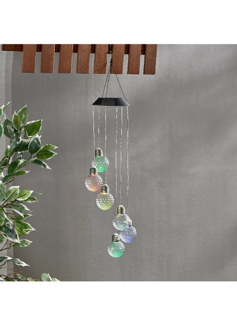 Lyn Solar LED Wind Chimes with Rechargeable Battery 80 cm