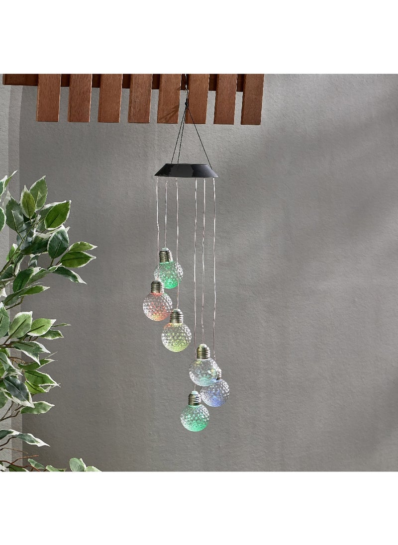 Home Box Lyn Solar LED Wind Chimes with Rechargeable Battery 80 cm  - Image 1