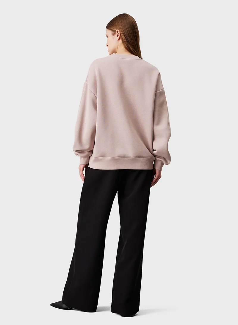 Calvin Klein Jeans Embroidered NYC Relaxed Sweatshirt