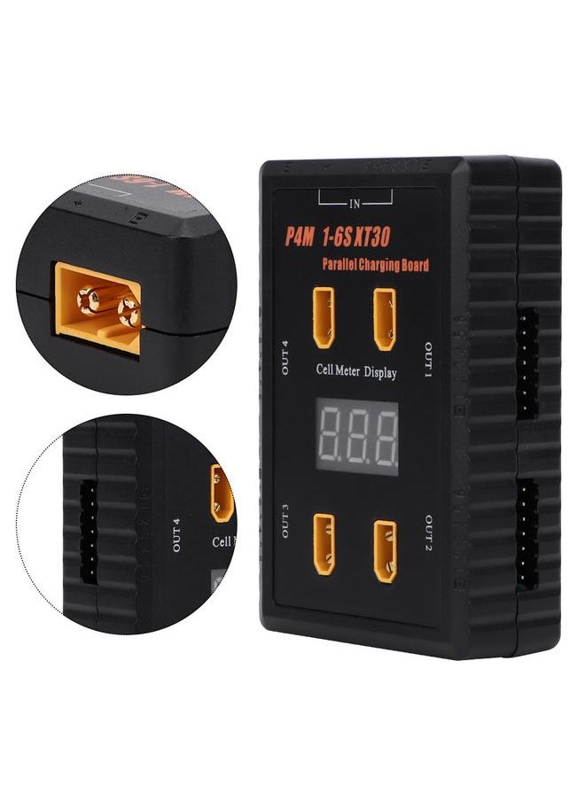 Thoraya - 1-6S 40A Input Battery Parallel Balanced Charging Board Plate XT30 Plug Accessory - Image 1