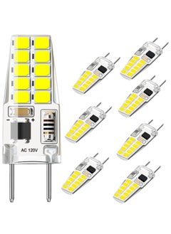 Generic G8 LED Bulb Dimmable 2W AC110V T4 Bulb Warm White 3000K Under Cabinet Light Bulb  - Image 1