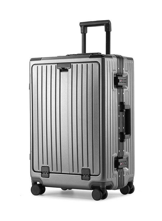 NKX Premium Expandable Aluminum Frame ABS and PC Suitcase with USB Charging Port and C type 20 inch - Image 4