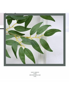 Generic 2-Pieces Artificial flower Eucalyptus canes leaves decorative flower  - Image 5