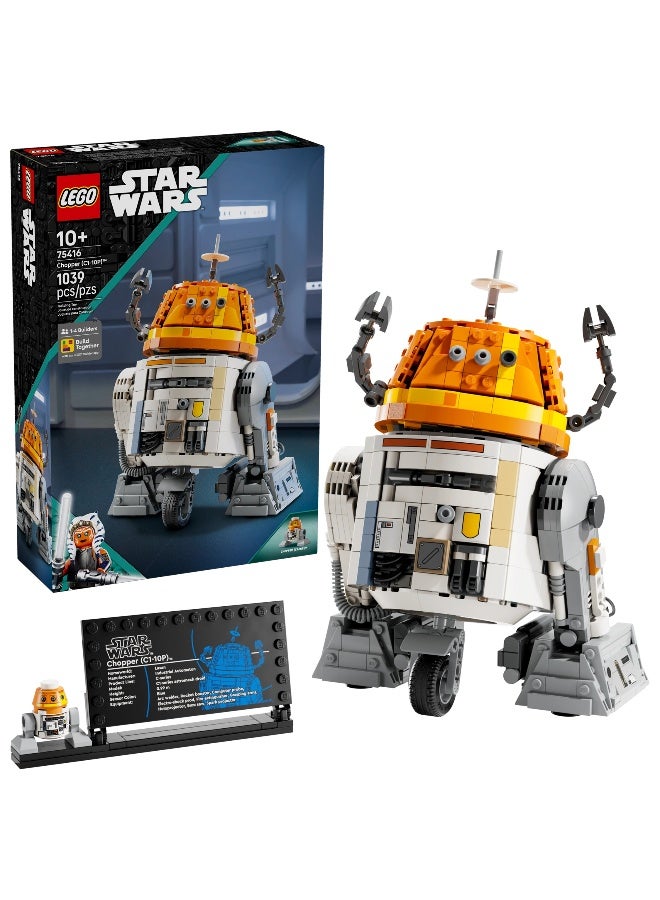 LEGO Star Wars: Ahsoka Chopper (C1-10P) Astromech Droid Set 75416 Building Toy Set (1039 Pieces) - Image 1