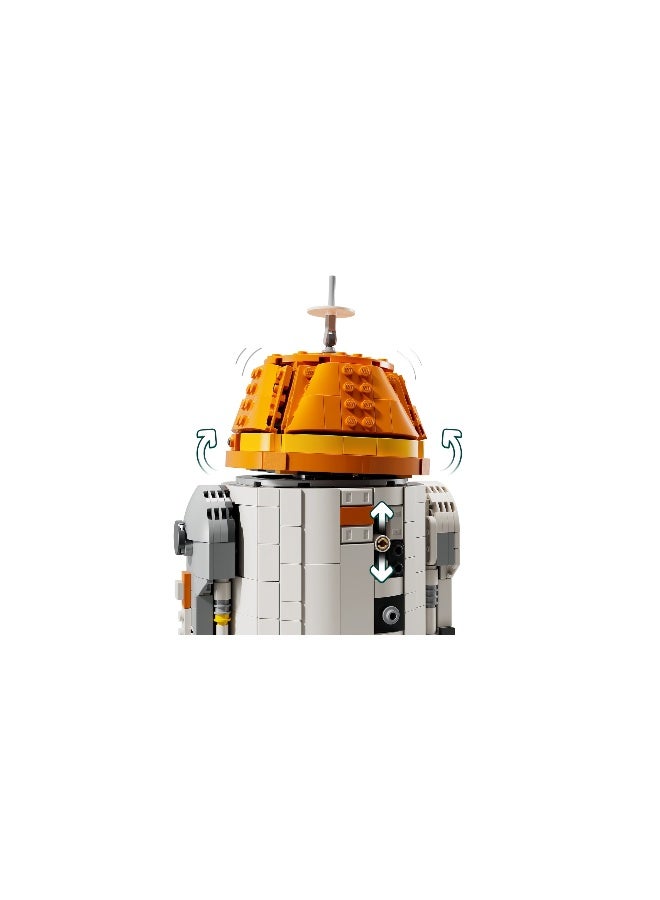 LEGO Star Wars: Ahsoka Chopper (C1-10P) Astromech Droid Set 75416 Building Toy Set (1039 Pieces) - Image 3