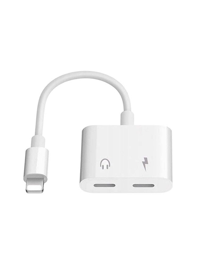 NIBEMINENT Audio Charge Adapter White - Image 1