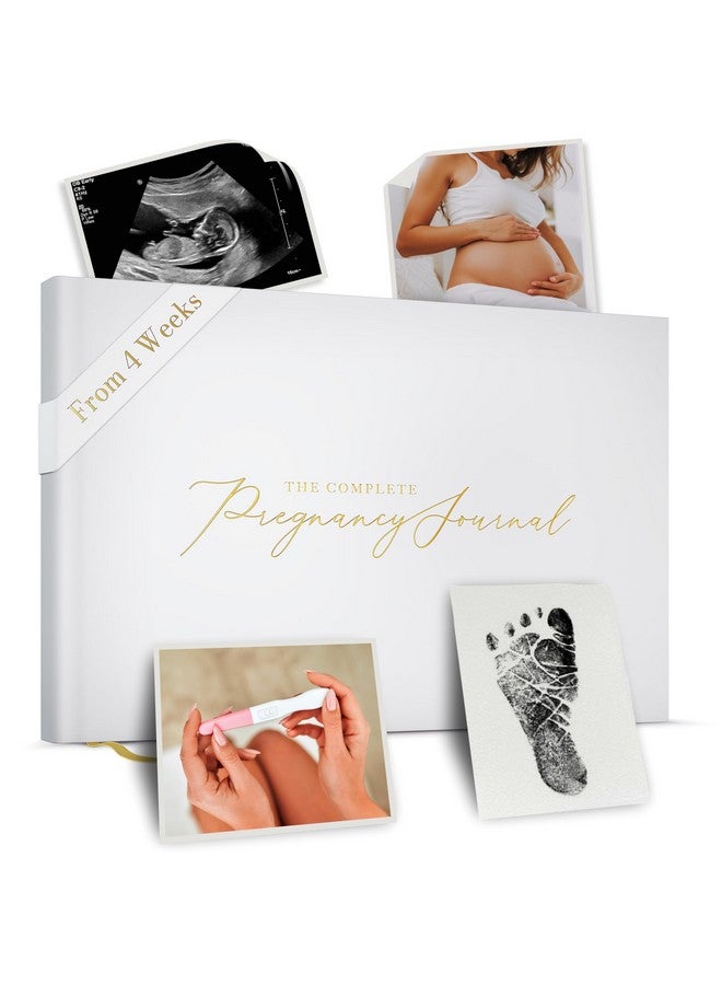 Bibi & Beau Pregnancy Journal & Memory Book - Great First Time Mom & Baby Gift - Keepsake Pregnancy Book & Journals - 40 Weekly Calendars Milestone Journey - For Ultrasound Photos & Tracking - Image 1