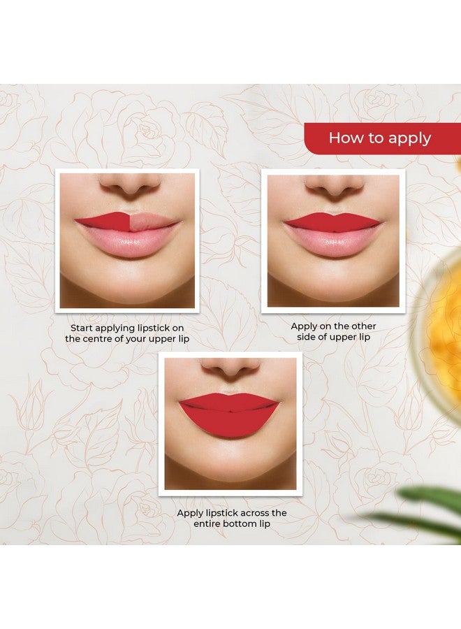 لينفور أحمر الشفاه السائل كولور مي أب غني بفيتامين A وE، ذو صبغات فائقة ومقاوم للتلطخ وغير لامع، أحمر 2 مل - Image 3