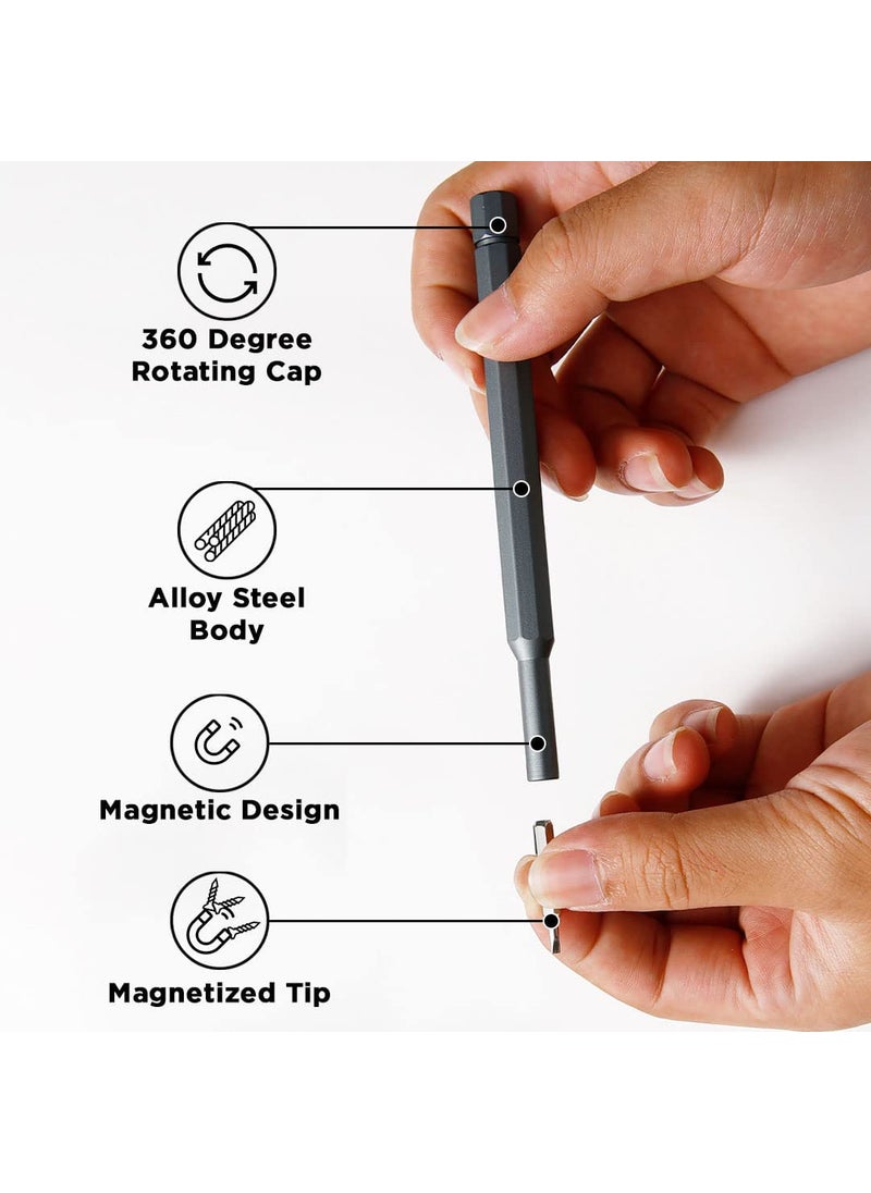 ikis ikis 24 In 1 Precision Screwdriver Set Magnetic Sturdy Compact Kit for Fixing Electronics Laptops Mobile Phones PC EyeGlasses Household Repair Multipurpose Hand Tool Kit  - Image 5