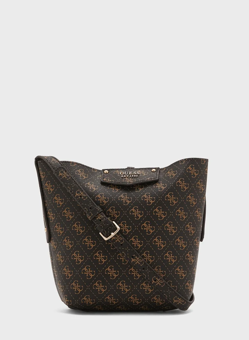 GUESS Eco Brenton Bucket Bag