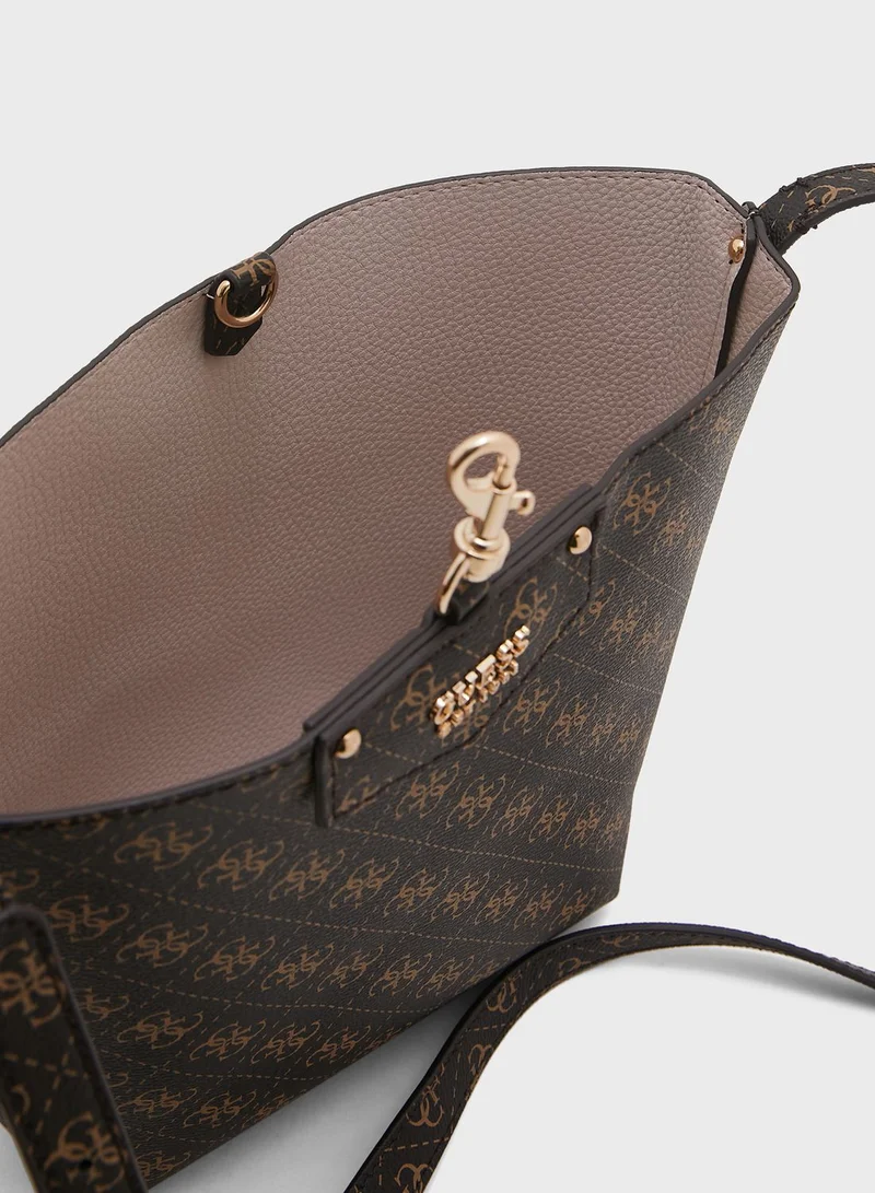 GUESS Eco Brenton Bucket Bag