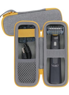 Aenllosi Hard Case Compatible with Microtouch Solo Titanium Microtouch Beard  Body Razor Organizer Case Only