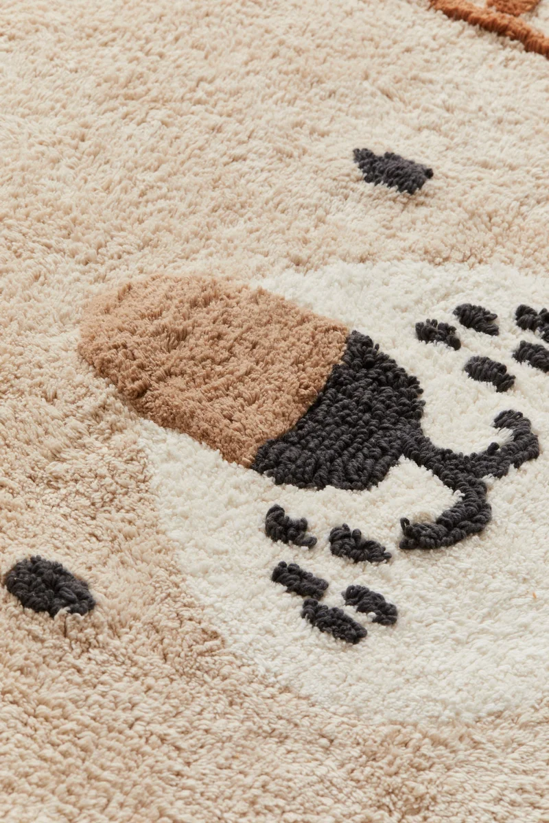 H&M Round cotton rug