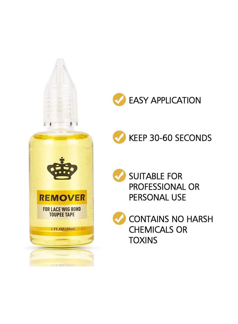 Estelle Fast Acting Hair Extensions Remover, Wig Glue Remover, Double Sided Extension Tape - Image 2