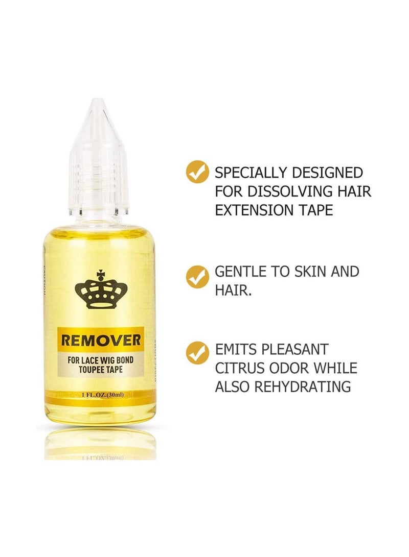 Estelle Fast Acting Hair Extensions Remover, Wig Glue Remover, Double Sided Extension Tape - Image 4