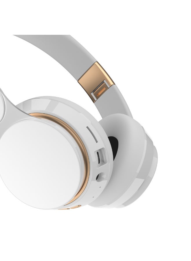 Hybrid Active Noise Cancelling Foldable Headphones, Wireless Over-Ear Bluetooth, 40H Long  Playtime - Image 5