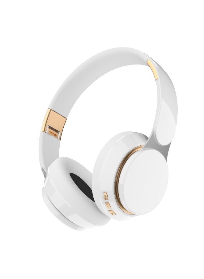 Hybrid Active Noise Cancelling Foldable Headphones, Wireless Over-Ear Bluetooth, 40H Long  Playtime - Image 1