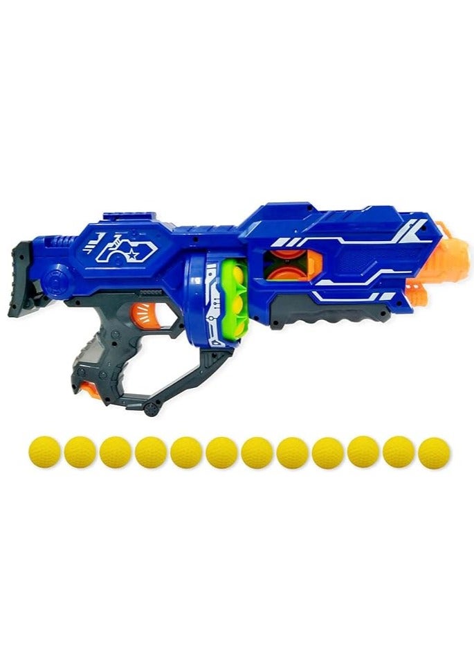 بليز ستورم Battery Operated Soft Ball Blaster – Automatic Foam Ball Launcher Toy for Kids – Includes 12 Soft Balls – Outdoor Play Set - Image 2