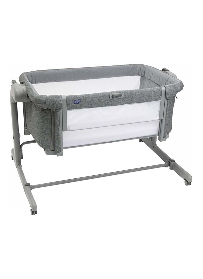 Chicco - Next2Me Magic Evo Co-Sleeping Crib, 0 - 6M, Dark Grey - Image 1