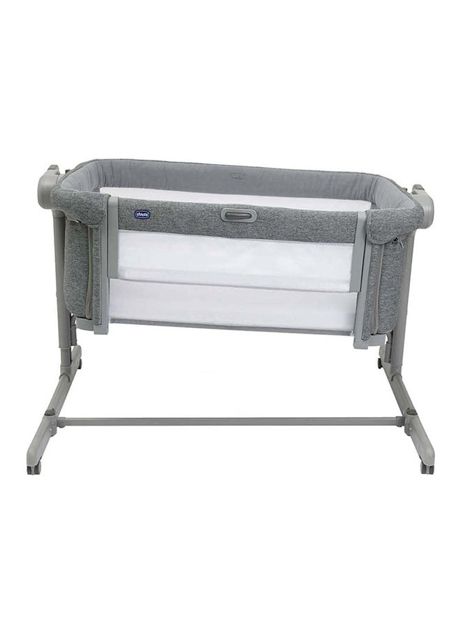 Chicco - Next2Me Magic Evo Co-Sleeping Crib, 0 - 6M, Dark Grey - Image 1
