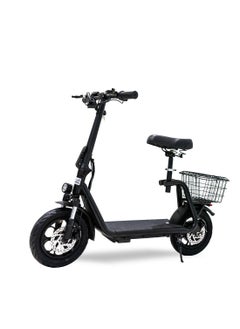 Crony JL005 Electric Scooter 500W 48V10AH Rear Luggage Tray LED Headlamp Front Suspension resistant anti slip rubber tire 120kg Fast disc brakes front and rear Aluminum Alloy Frame Material Electric skateboard  Brushless HD digital display kids/adult E-Bike Bicycle  - Image 1