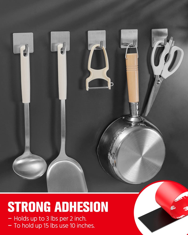 HitLights Double Sided Tape Heavy Duty (2 Pack), Waterproof Strong Mounting Adhesive Tape for Walls, Car, Home Decor, Office Decor, Made of 3M VHB Tape (16.4FT x 0.94IN) - Image 2