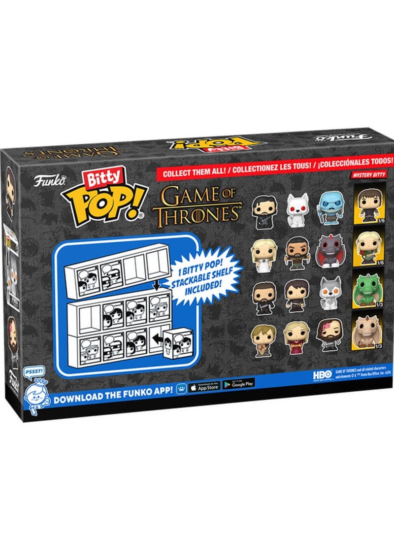 Funko Bitty Pop! Tv Series: Game of Thrones - Daenerys Targaryen 4-Pack - - Image 3