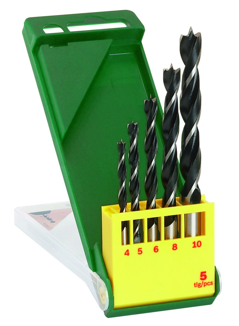 BOSCH 5 Piece Wood Drill Bit Set 2607019440 - Image 3