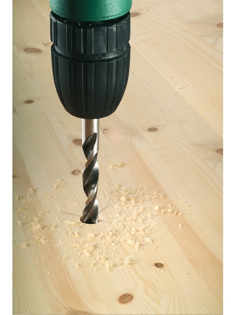 BOSCH 5 Piece Wood Drill Bit Set 2607019440 - Image 4