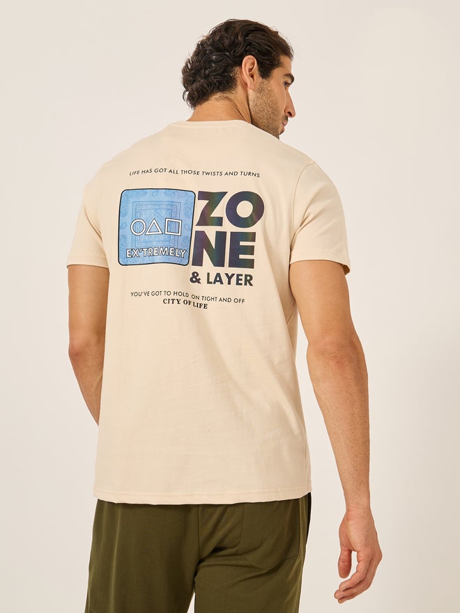 فورت كولينز تي شيرت رجالي مطبوع برسومات فورت كولينز - Image 1