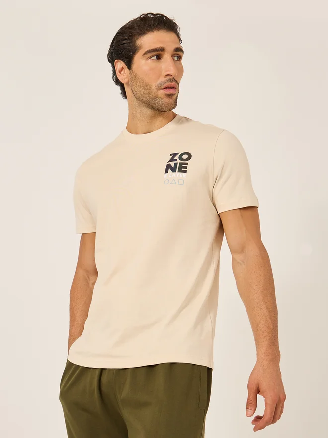 Fort Collins Fort Collins Men Graphic Printed Crew Neck T-Shirt