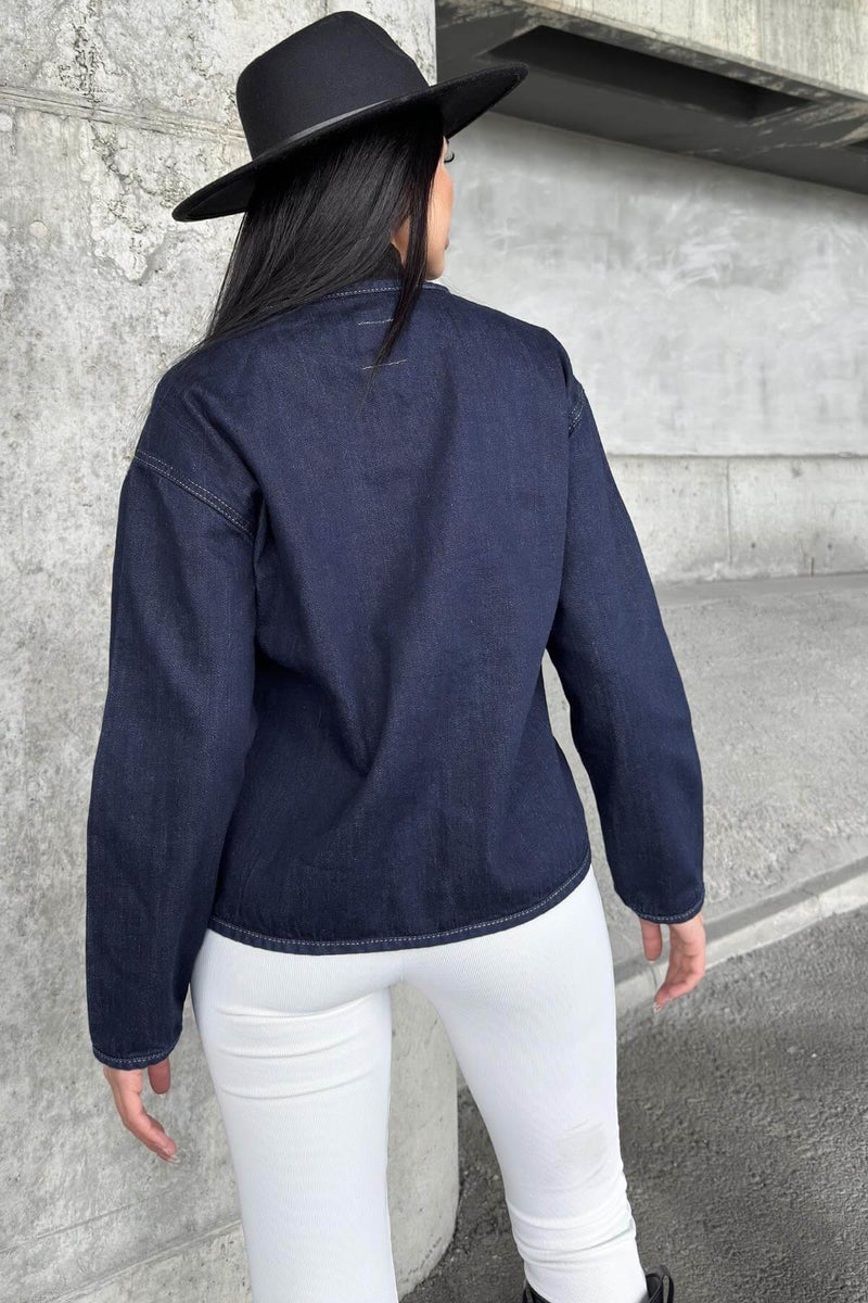 Weshaya Jacket Women Dark blue - Image 4