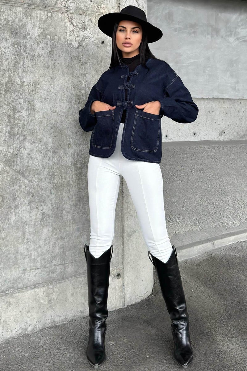 Weshaya Jacket Women Dark blue - Image 5