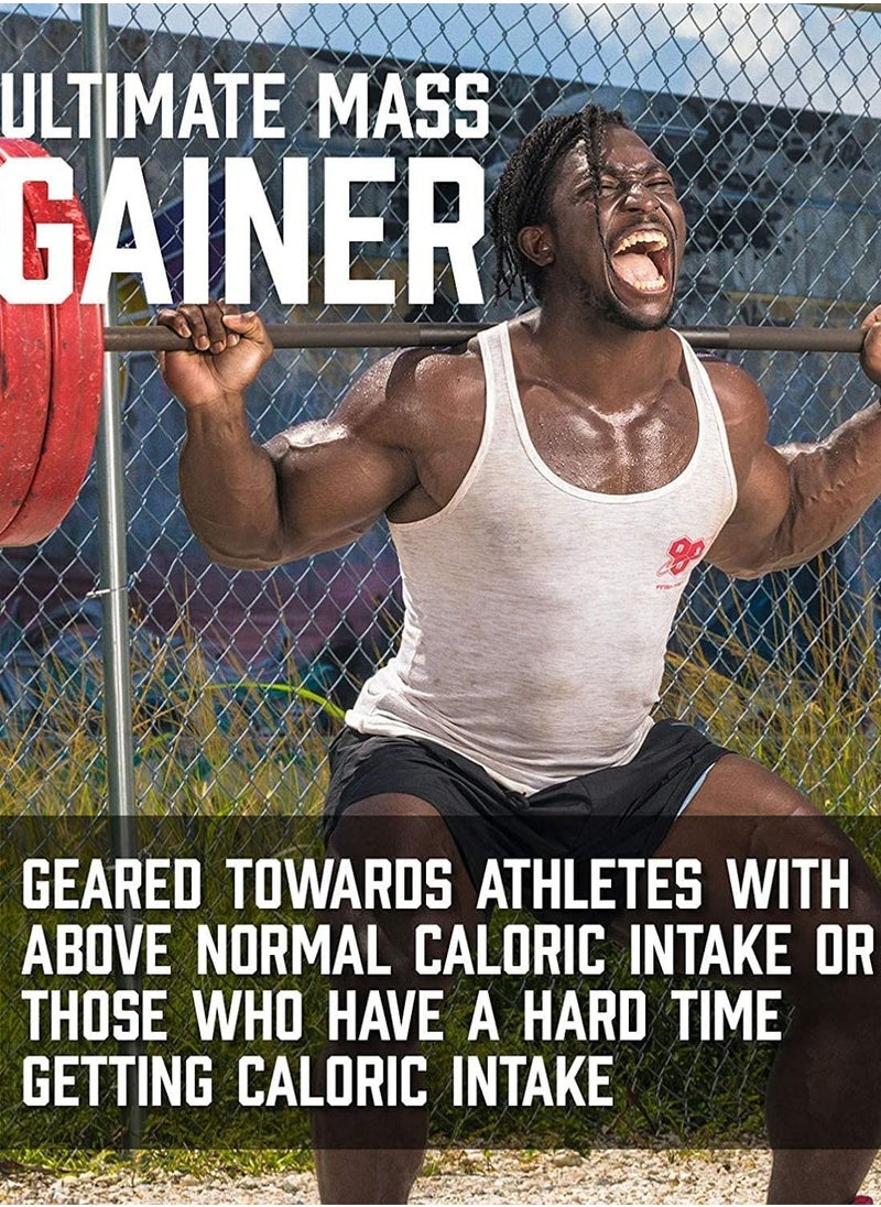 BSN - TRUE-MASS Weight Gainer, Muscle Mass Gainer Protein Powder, Chocolate Milkshake, 4.71 Kgs (10.38 Pound) - Image 1