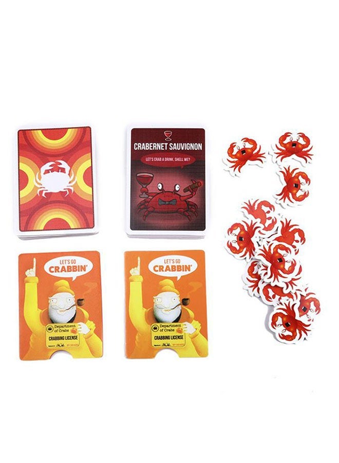 NIBEMINENT You've Got Crabs Card Game 7x16x10cm - Image 4