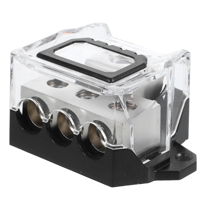 Amplifier Distribution Block Fuse Holder For Car Audio System Upgrade Noon Black - Image 2