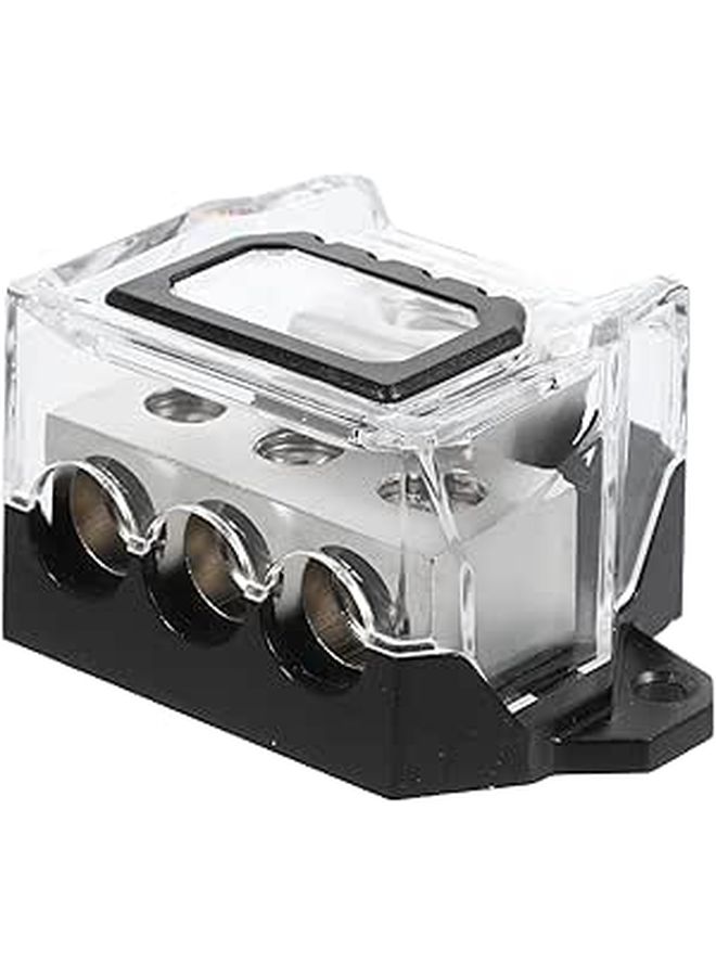Amplifier Distribution Block Fuse Holder For Car Audio System Upgrade Noon Black - Image 1
