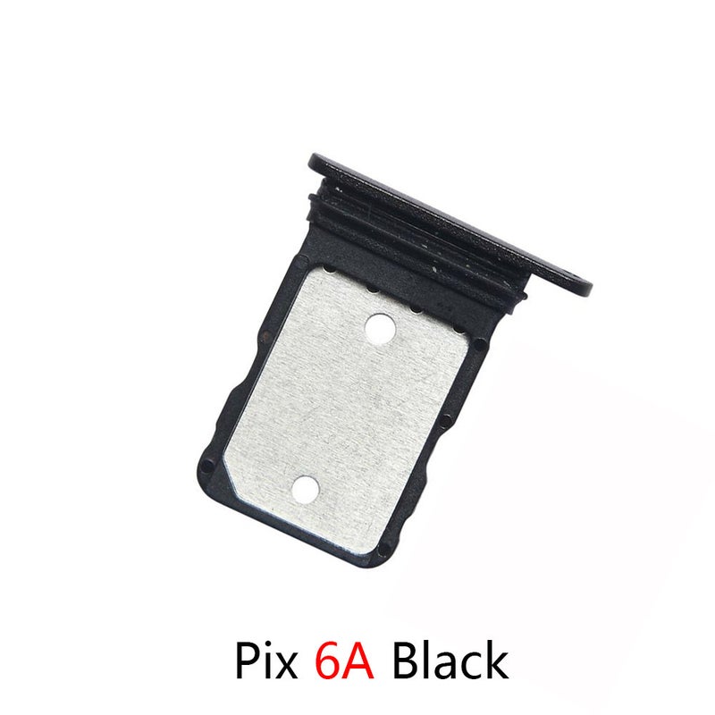 Google Pixel SIM Card Slot Holder for 4 5 6 7 Series 6A Black 