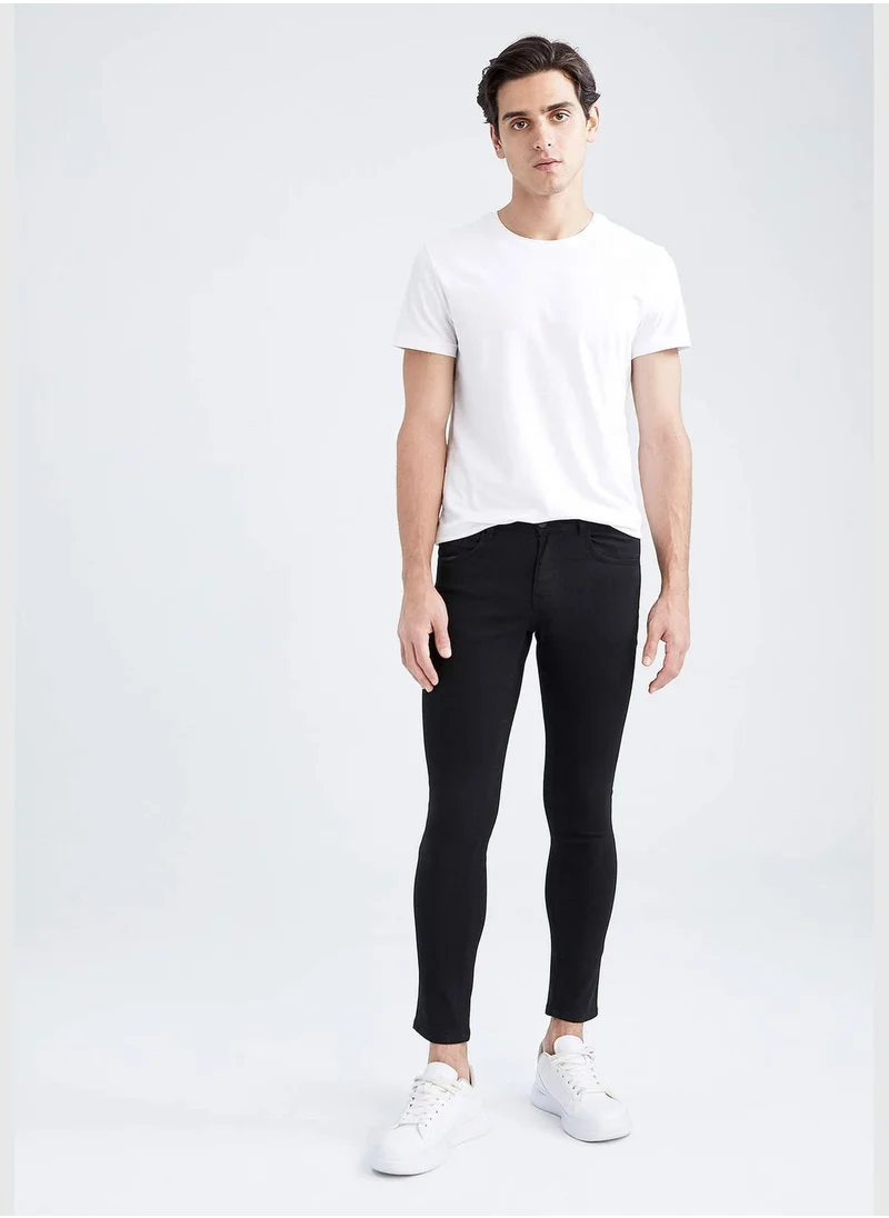 DeFacto Man Skinny Fit Denim Denim Trousers