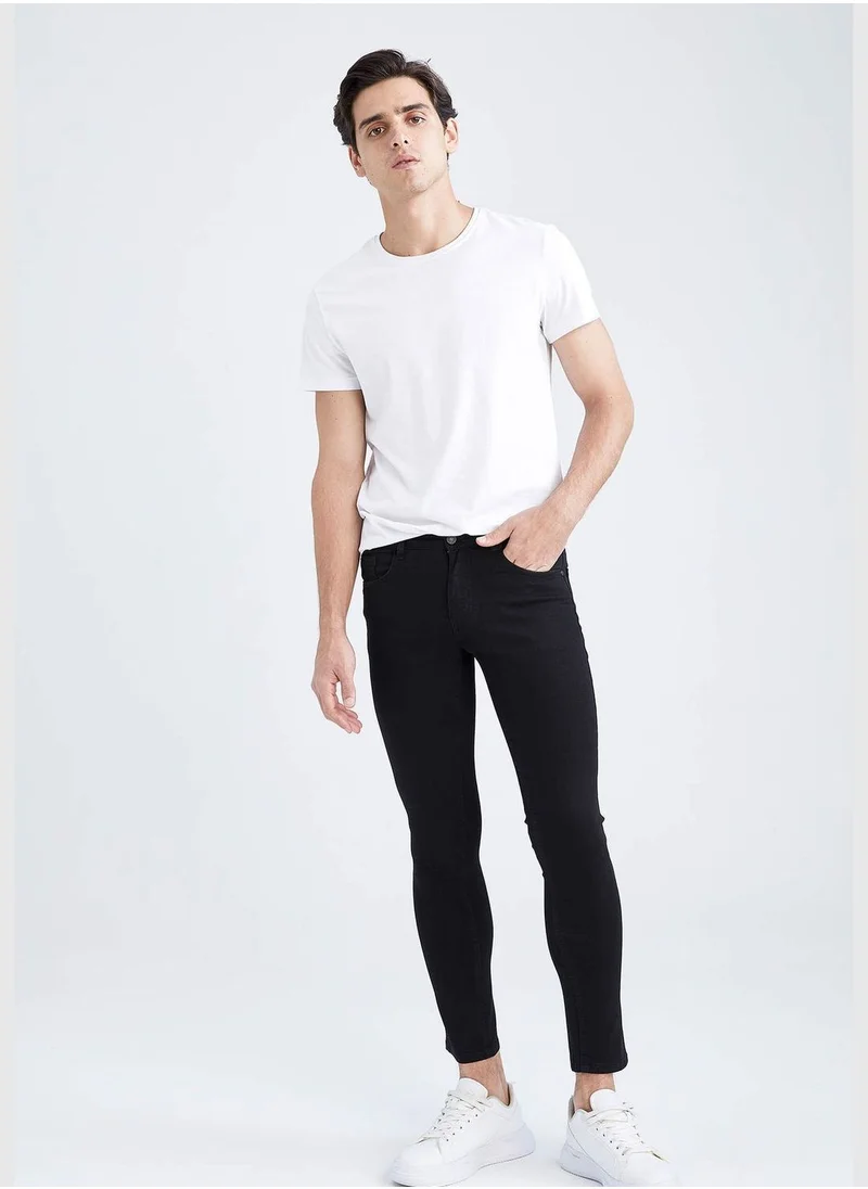 DeFacto Man Skinny Fit Denim Denim Trousers