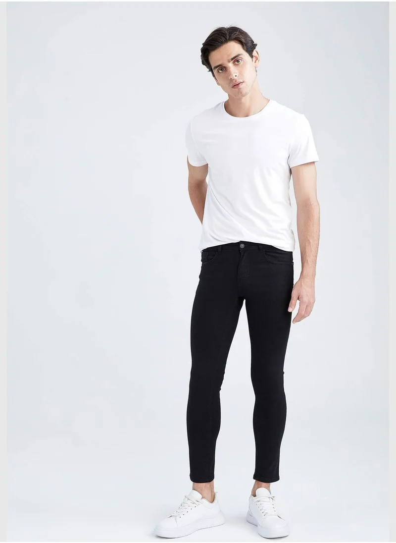 DeFacto Man Skinny Fit Denim Denim Trousers