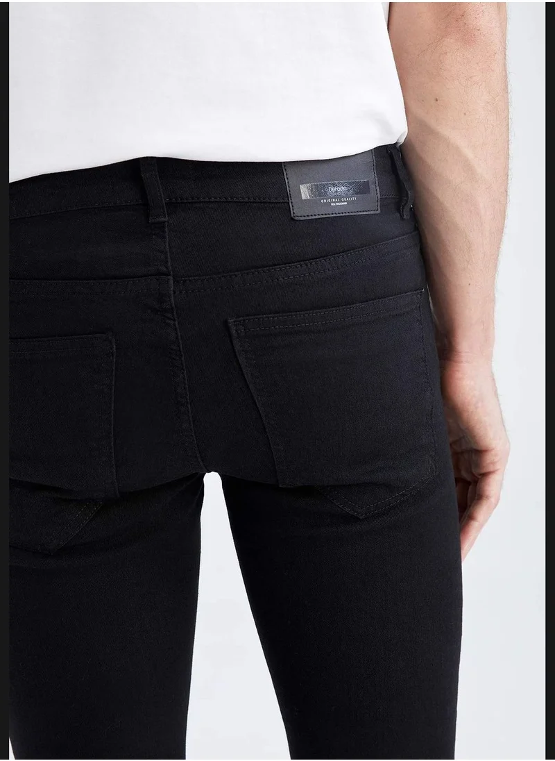DeFacto Man Skinny Fit Denim Denim Trousers