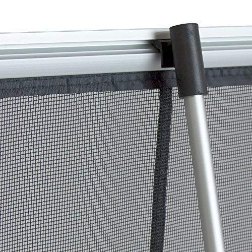 Vispronet Mesh Brochure Holder - 1.8ft x 4.6ft Portable Literature Stand with 4 Pockets & Carrying Bag, Collapsible Literature Rack For Businesses, Standing Brochure Holder, Vendor Booth Supplies - Image 3